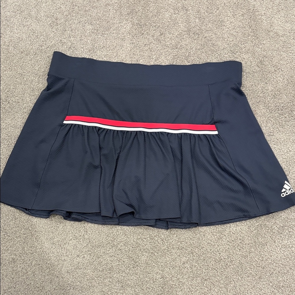 Adidas Navy Skirt/Skort  with Fuchsia and Light gray Accents